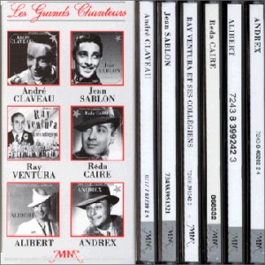 Coffret 6 CD : Music Memoria - Les Grands chanteurs cd