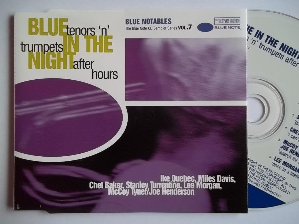 Blue in the Night: Tenor 'n' Trumpets After Hours cd