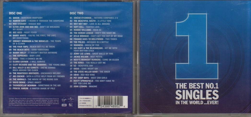 Best No1 Singles in the Worlde Pop