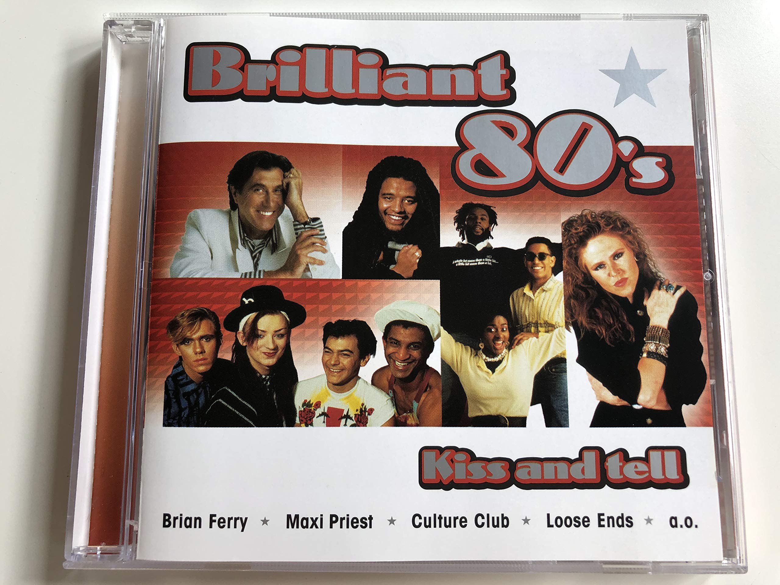 Brilliant 80'S Kiss and Tell cd