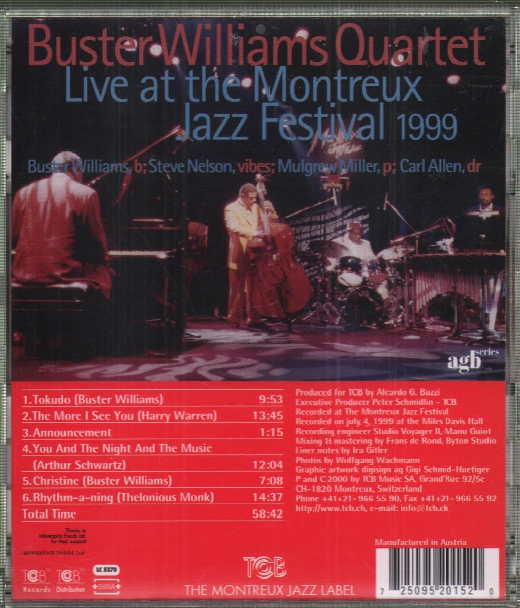 Live At Montreux Jazz Festival 1999 Jazz