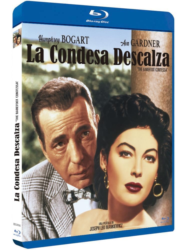 Die barfüßige Gräfin (1954) Blu Ray mit deutschem Ton Films