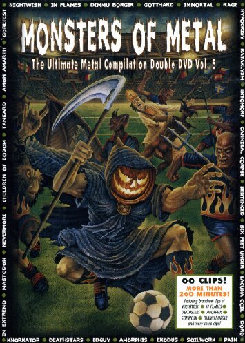 Various Artists - Monsters of Metal Vol. 5 (Limited Edition, 2 DVDs) Films