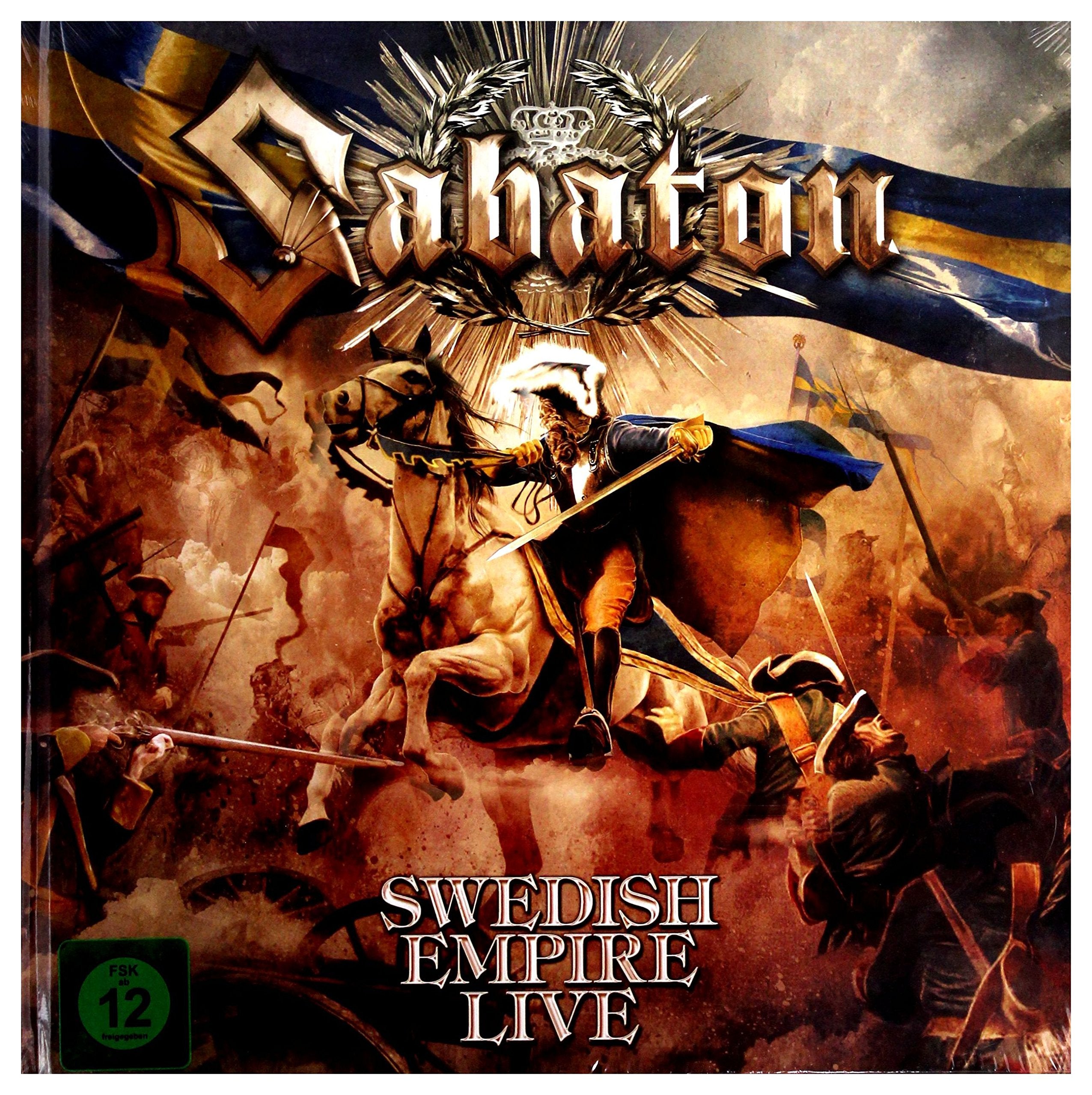 Swedish Empire Live (Earbook inkl. Buch, 2 Blu-rays, 2 DVDs, live-CD + Bonus DVD) Metal & Hardrock