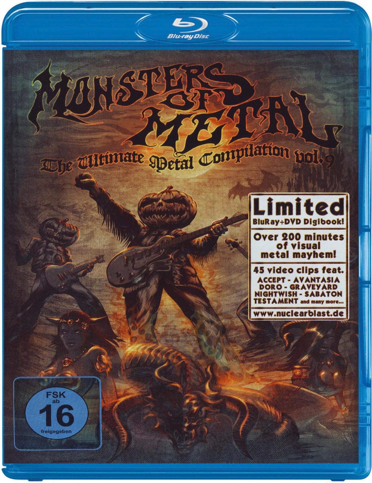 Monsters of Metal Vol. 9 (+ DVD) Films
