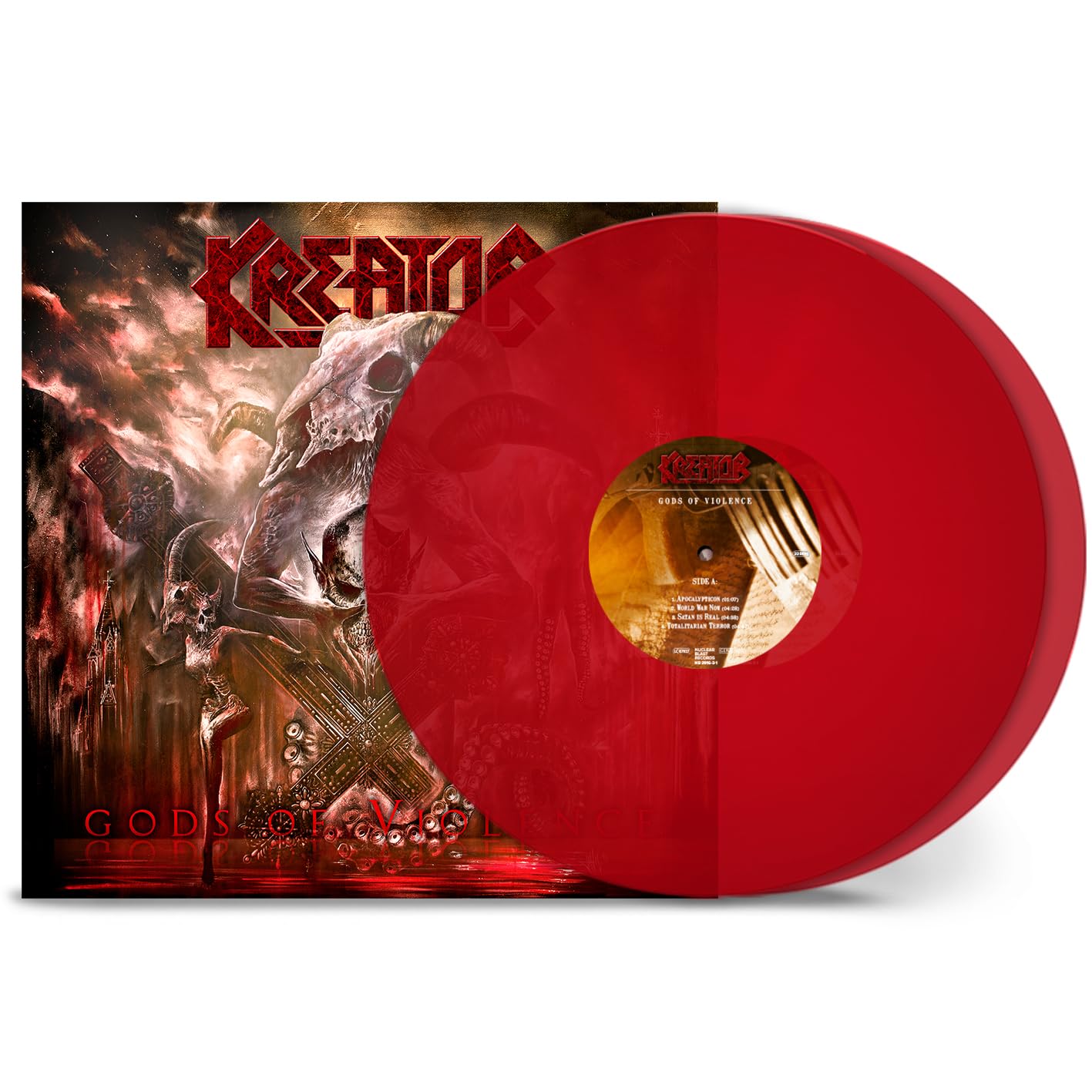 Gods of Violence (Transparent Red Vinyl) Metal & Hardrock