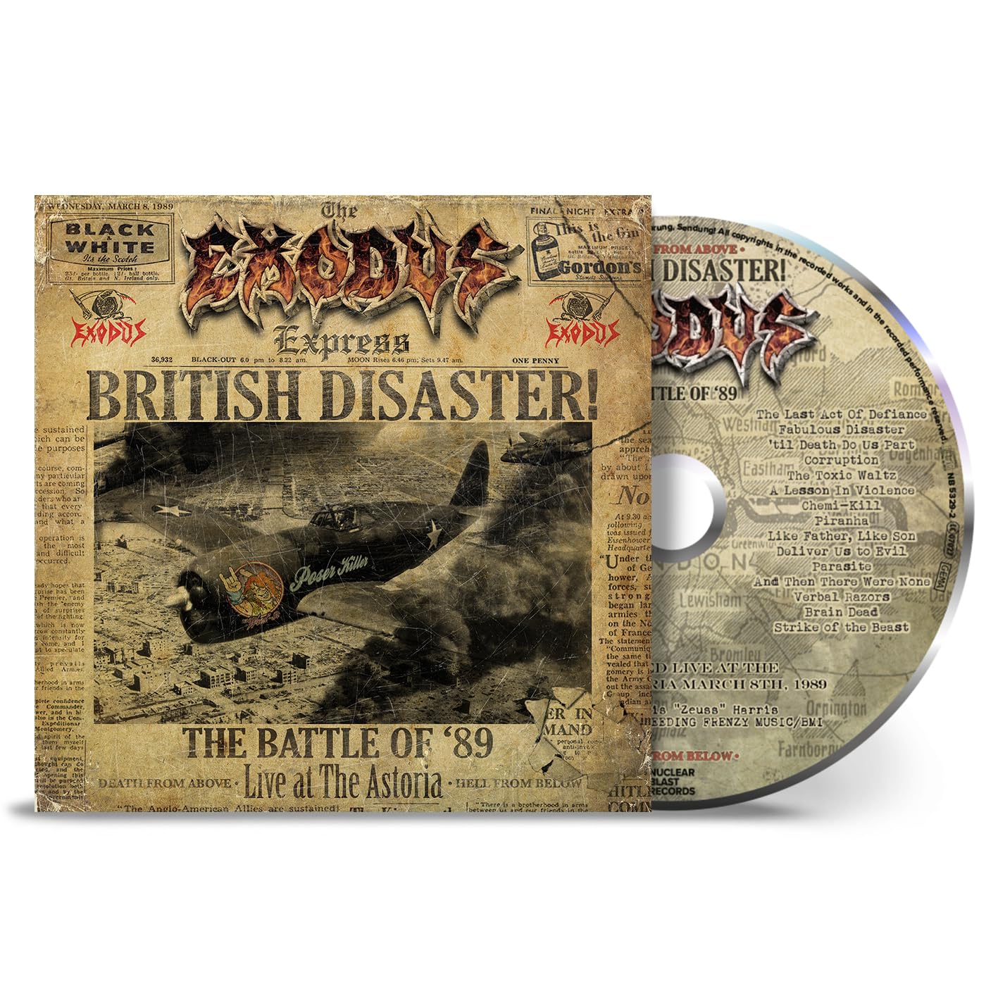 British Disaster:The Battle of '89 Metal & Hardrock