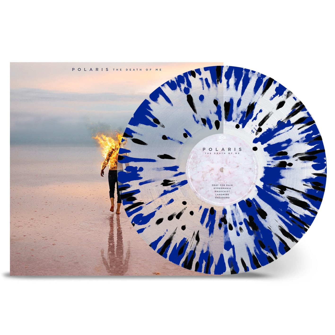 The Death of Me(Clear Black Blue Splatter) Metal & Hardrock