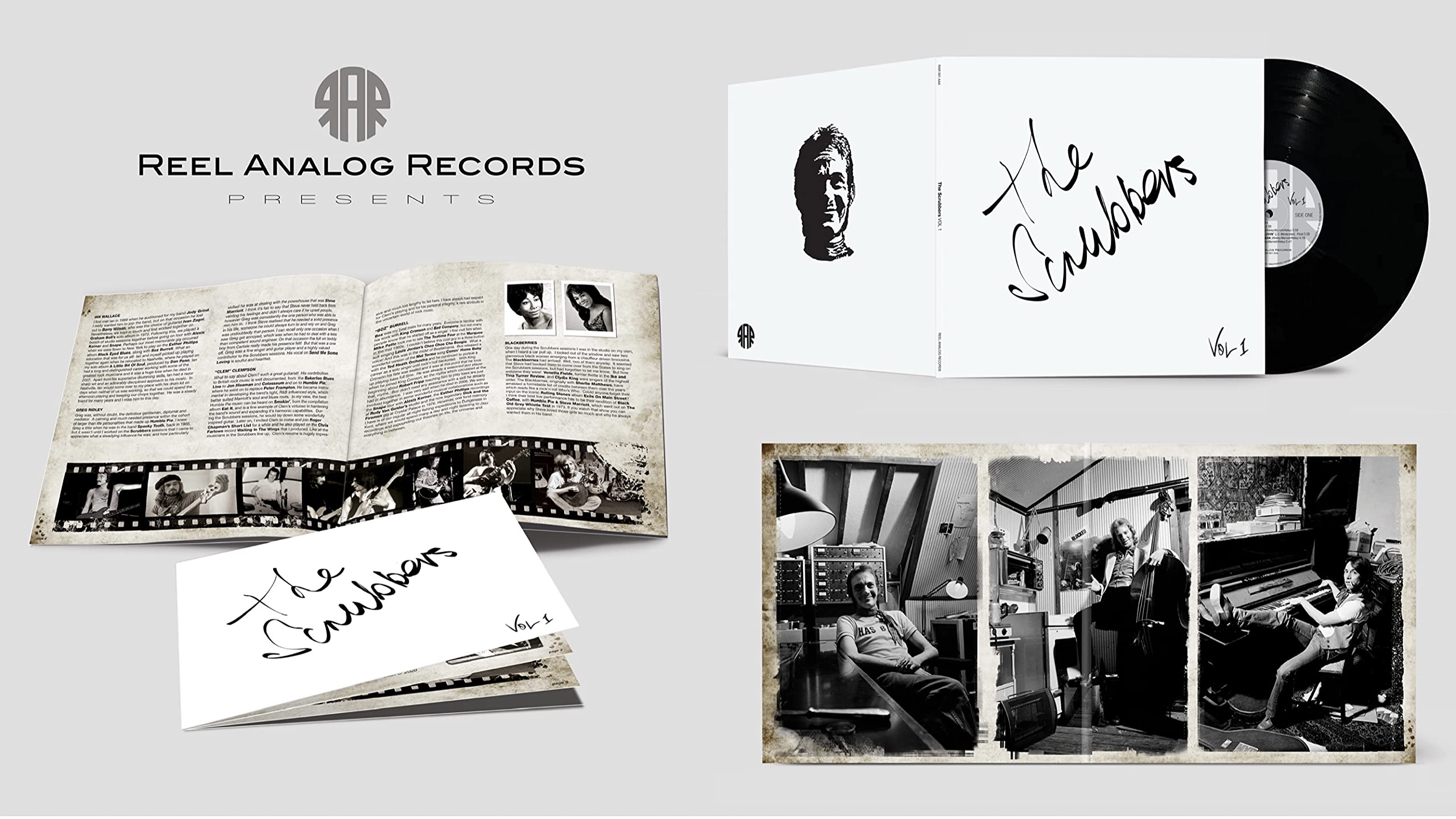 Steve Marriott & Tim Hinkley & Greg Ridley: Scrubbers Vol. 1 Music