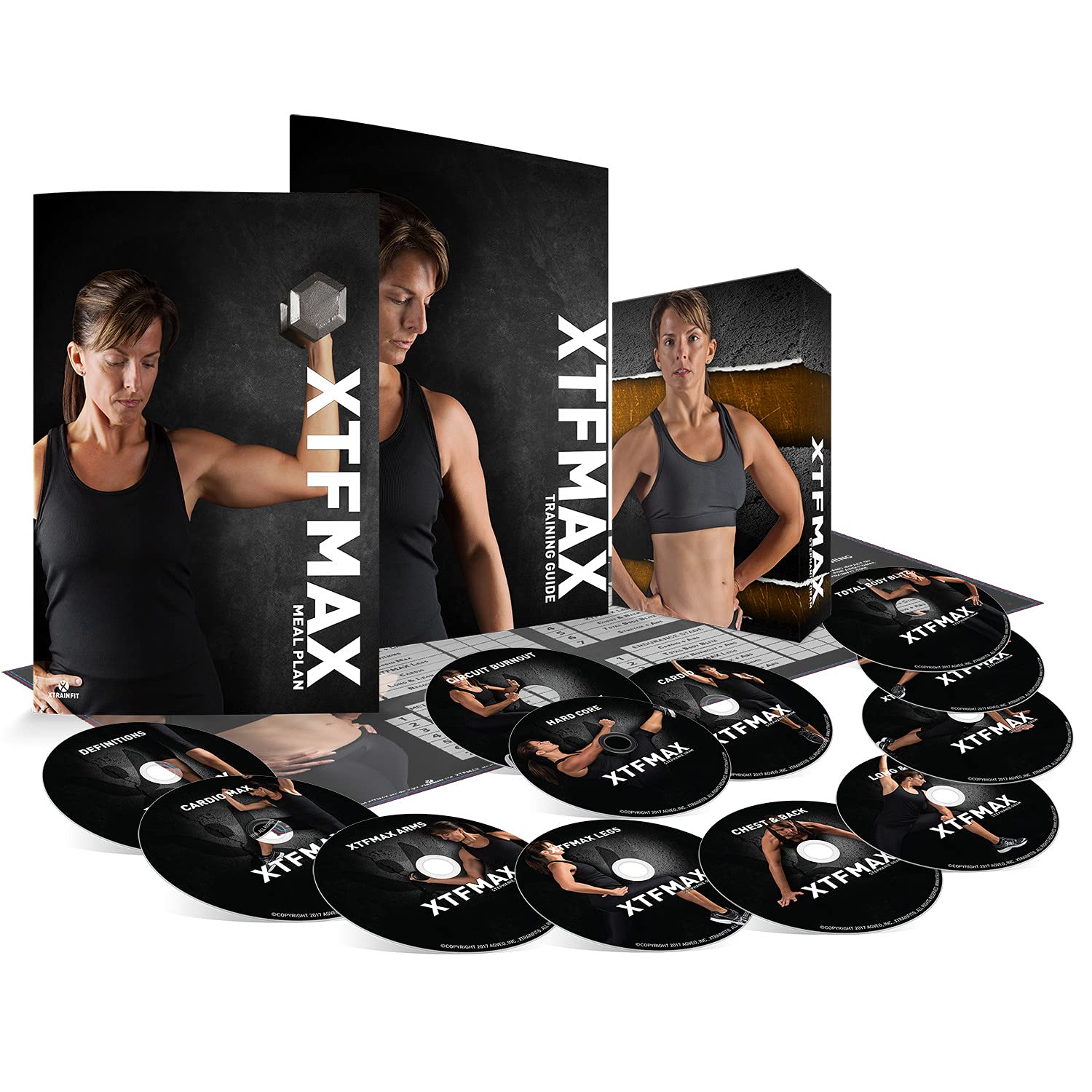 XTFMAX: Finden Sie Ihr Shape - Damen Complete Home Fitness - 12 DVD Set Films