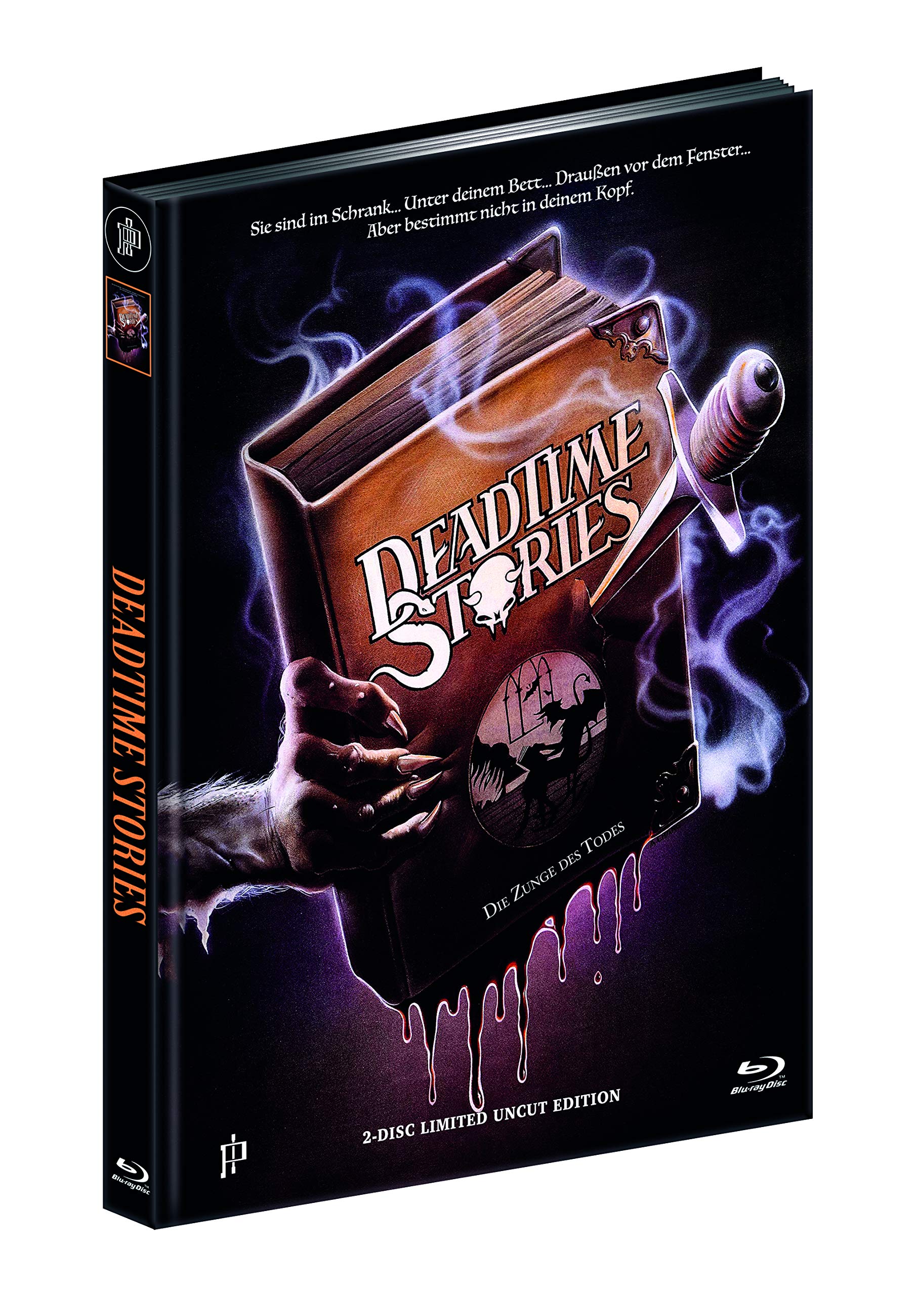 DEADTIME STORIES - ZUNGE DES TODES (Blu-ray + DVD) - Cover A - Mediabook - Limited 444 Edition - UNCUT Movies