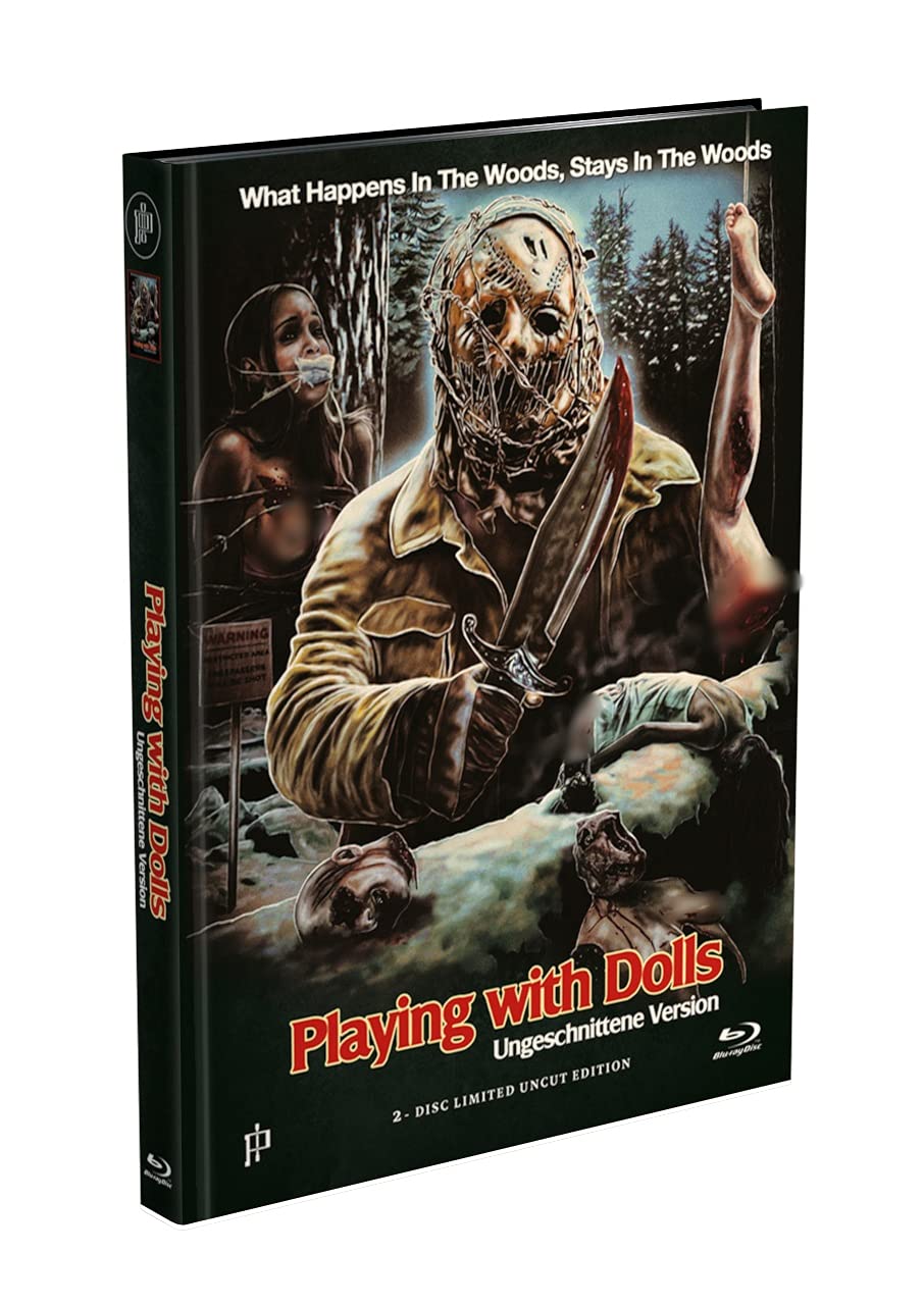 PLAYING WITH DOLLS 1 - 2-Disc Mediabook Cover A Limited 500 Edition - Uncut Films