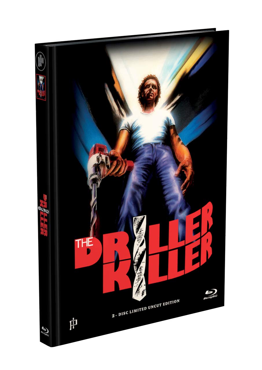THE DRILLER KILLER - 2-Disc Mediabook Cover F (Blu-ray + DVD) Limited 66 Edition - Uncut Films