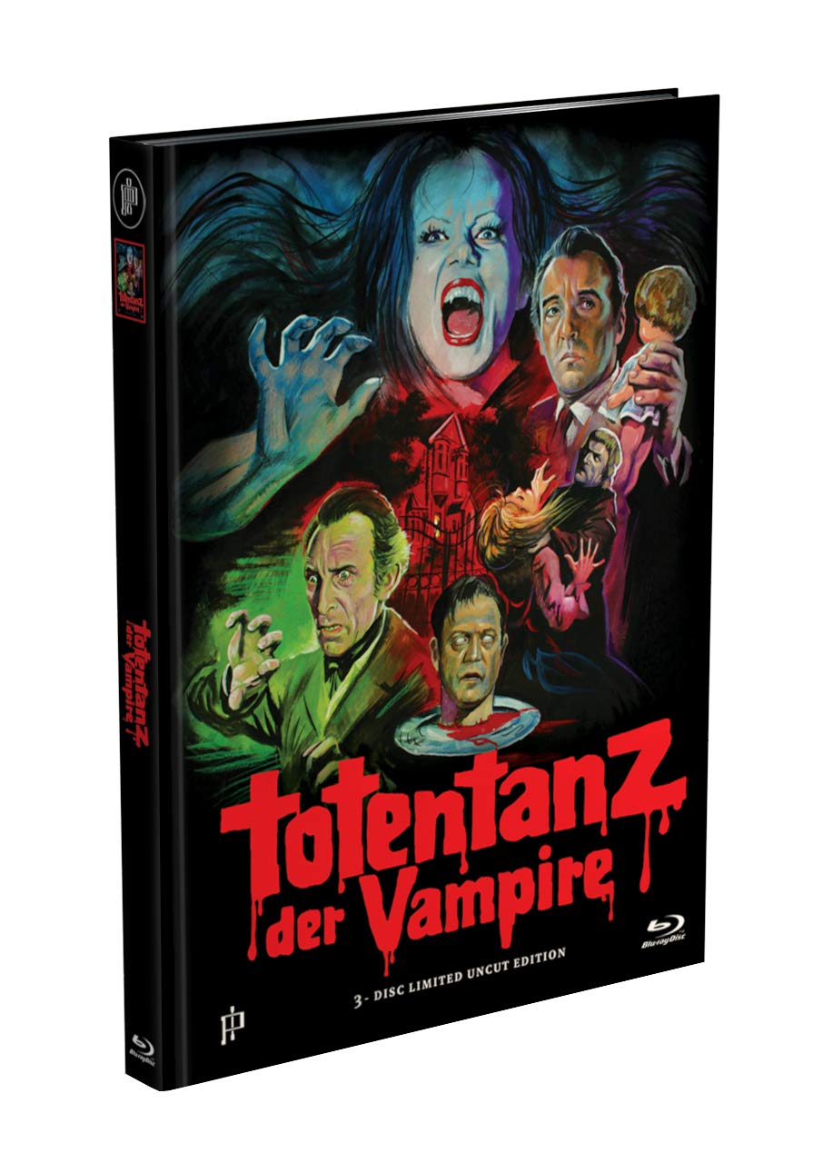 TOTENTANZ DER VAMPIRE (Blu-ray + DVD) Mediabook Cover A - Limited Edition - Uncut Films