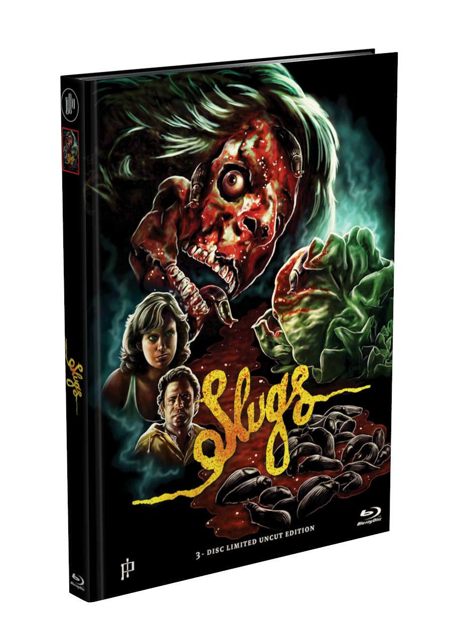 SLUGS - 3-Disc Mediabook Cover D (Blu-ray + 2xDVD) Limited 1500 Edition - Uncut Films