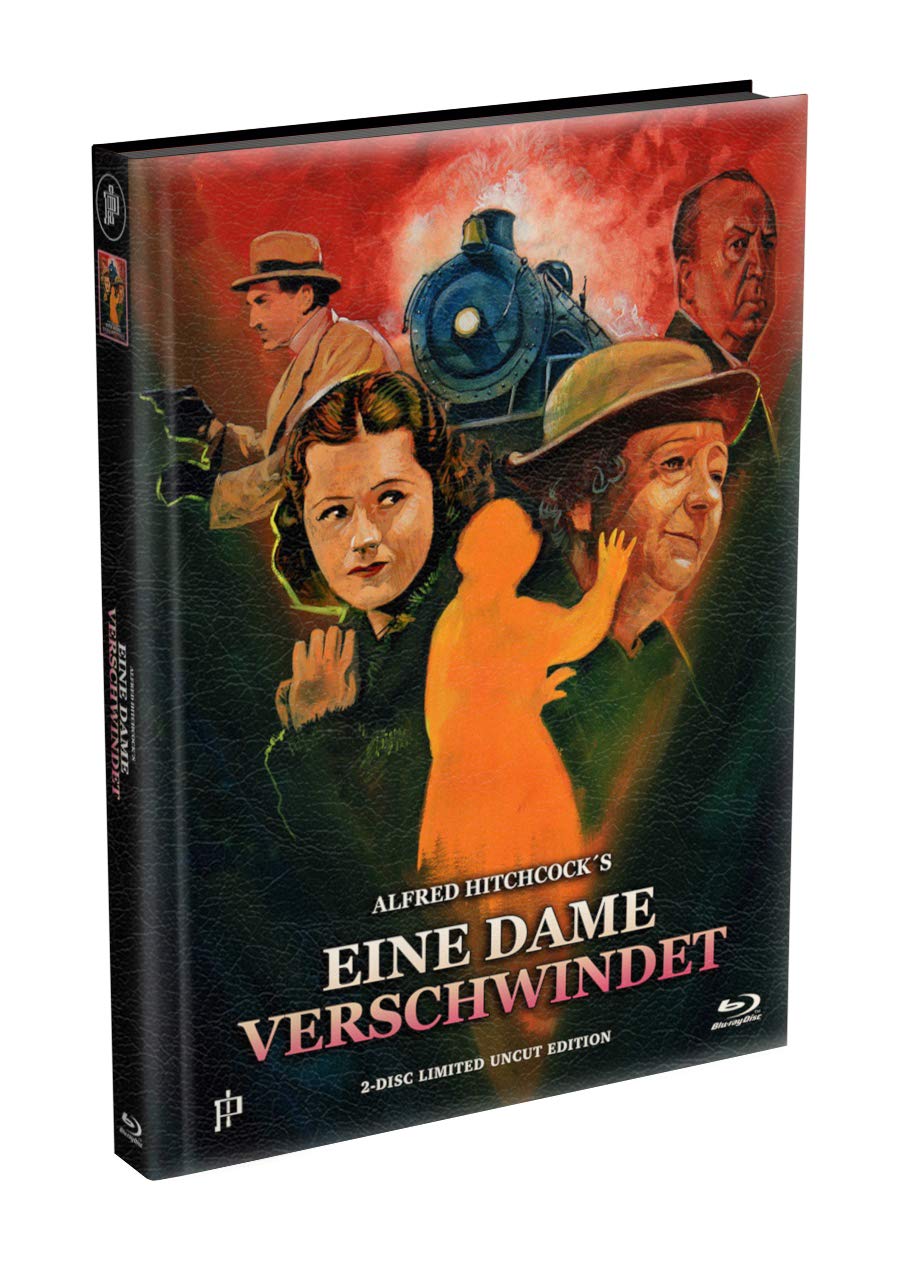 entertain-industry Alfred Hitchcock´s - EINE DAME VERSCHWINDET (The Lady Vanishes) 1938 - 2-Disc wattiertes Mediabook Cover A Limited 500 Edition - Uncut Movies