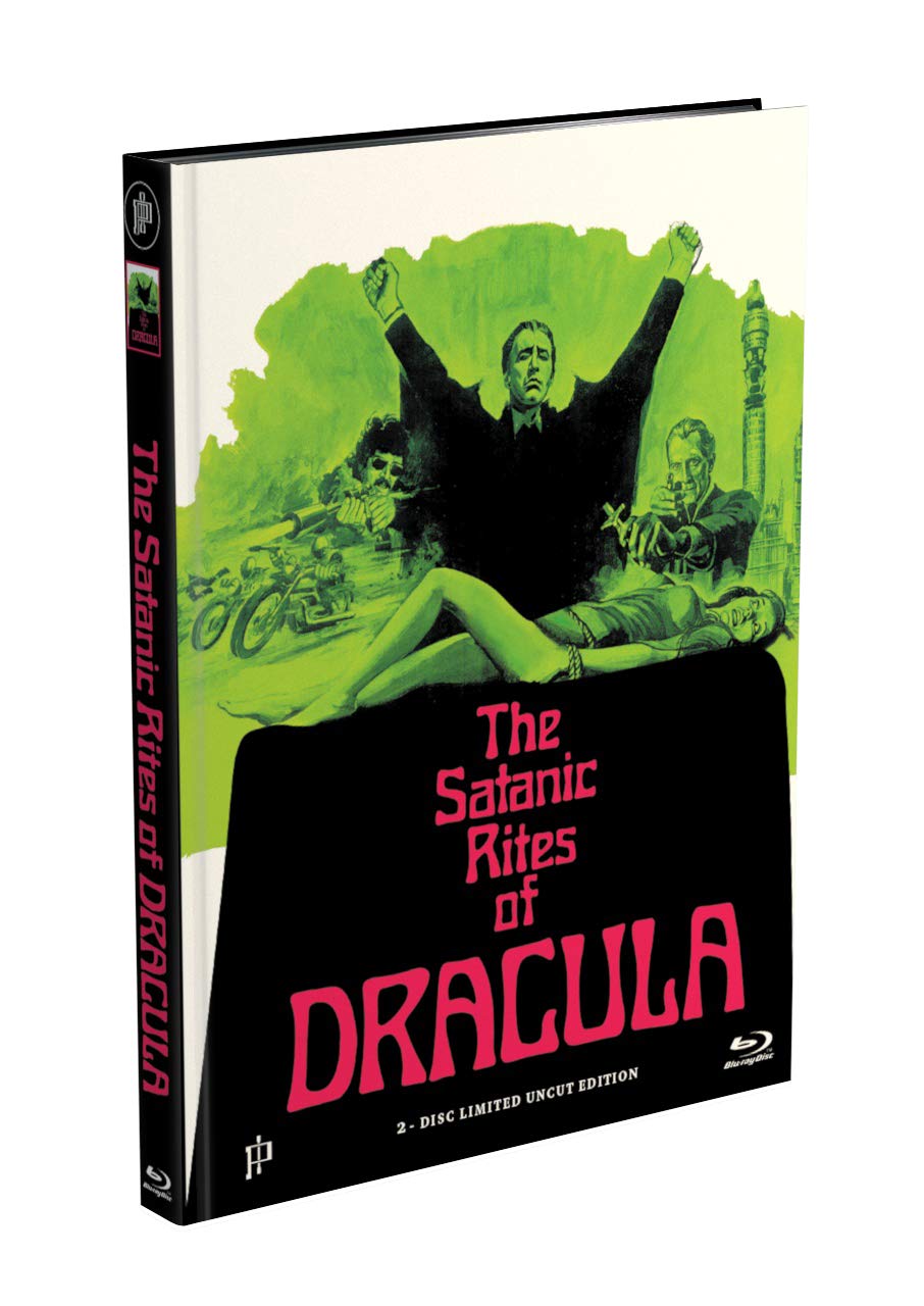 Inked Pictures / Hansesound DRACULA BRAUCHT FRISCHES BLUT - 2-Disc Mediabook Cover K Limited 88 Edition - Uncut (in HD neu abgetastet) Movies