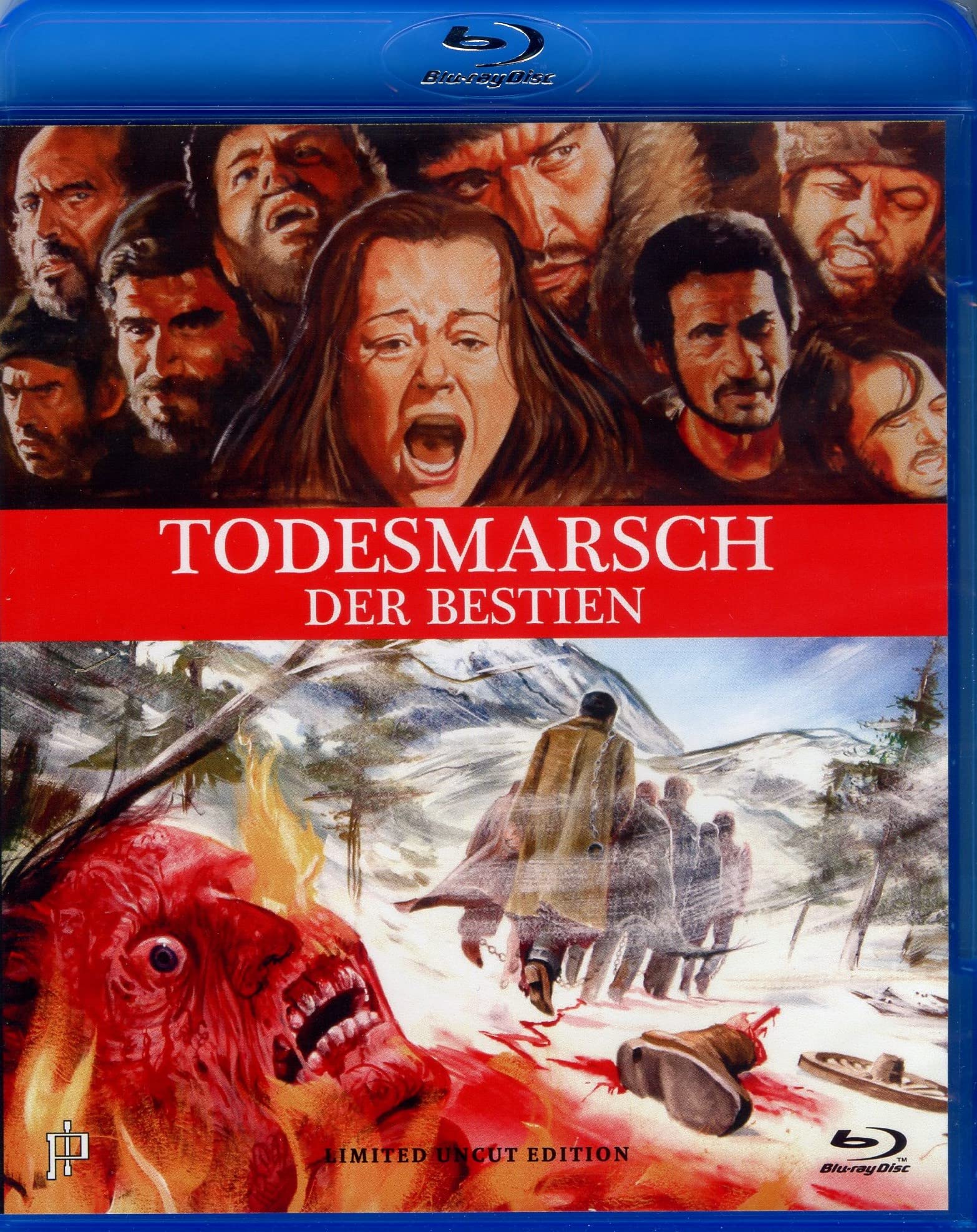 TODESMARSCH DER BESTIEN (Blu-ray) UNCUT - Cover A - Limited Edition Films
