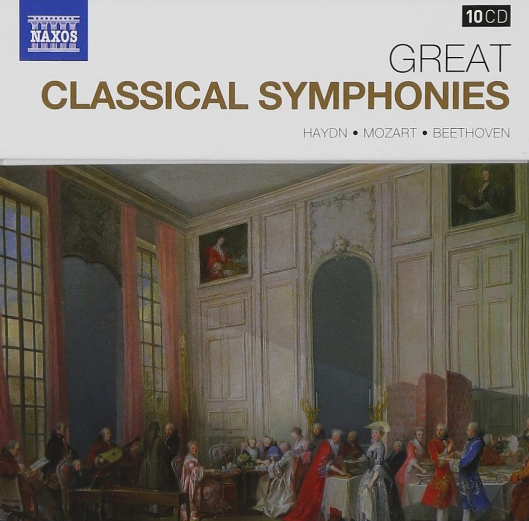 Große Klassische Symphonien - Naxos Jubiläumsbox Blues