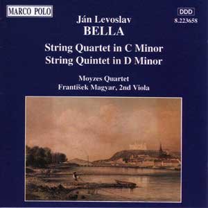 Product Image: BELLA: String Quartet in C Minor / String Quintet in D Minor