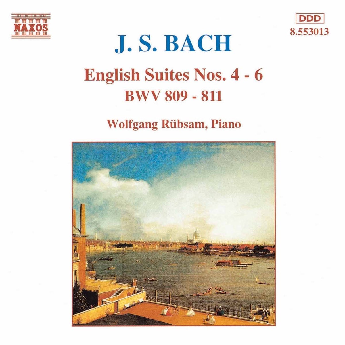 Bach: englische Suiten 4-6 Rübsam Classical