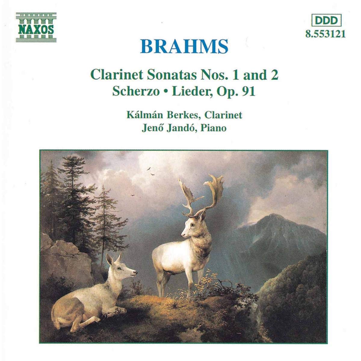 Brahms Sonate für Klarinette und Klavier Berk Classical