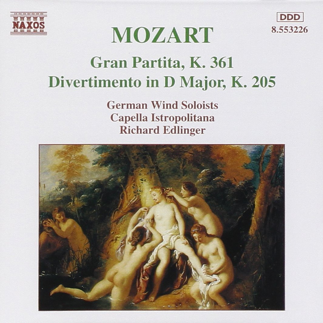 Gran Partita -Divertimento K205 cd