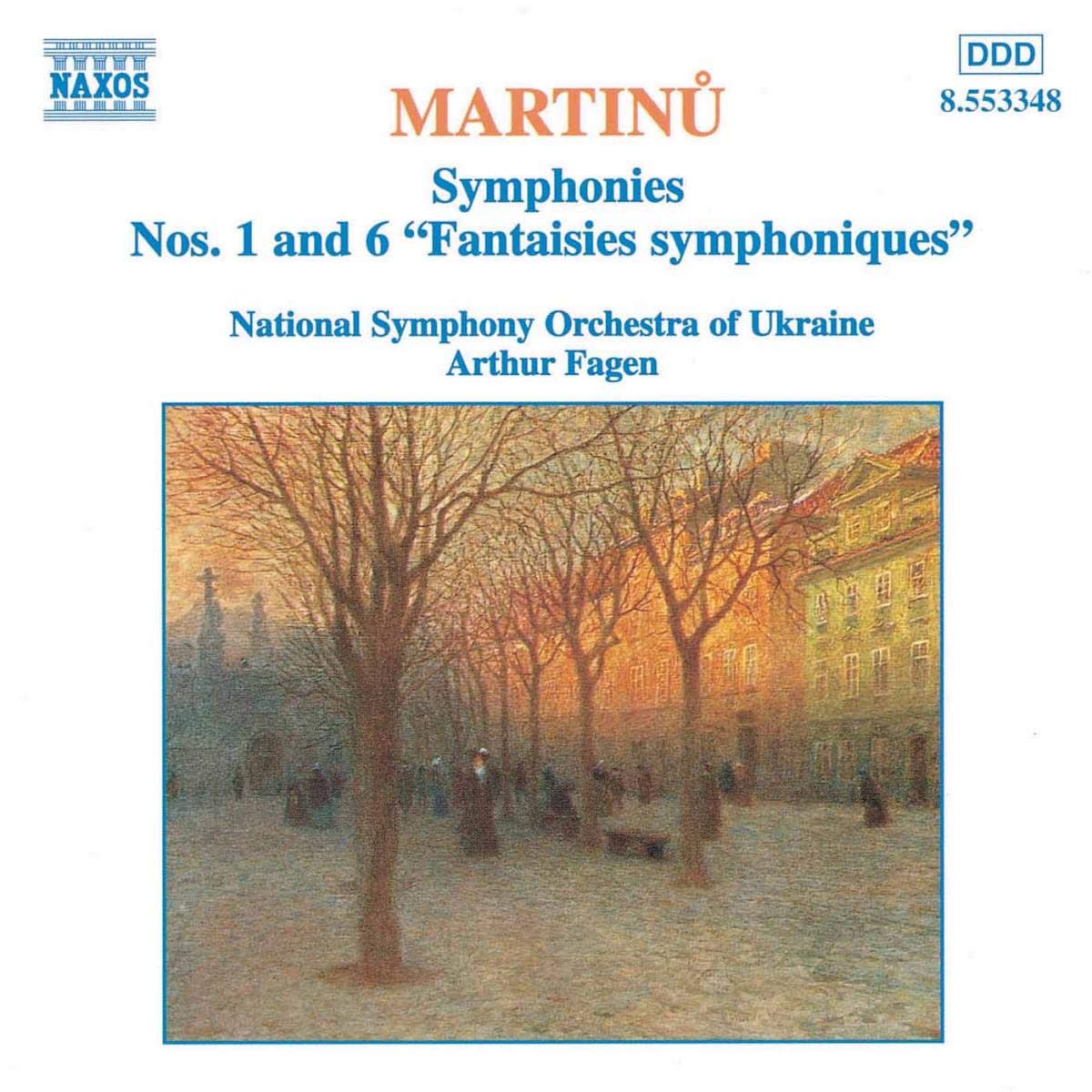 Martinu Sinfonien 1 und 6 Fagen Classical