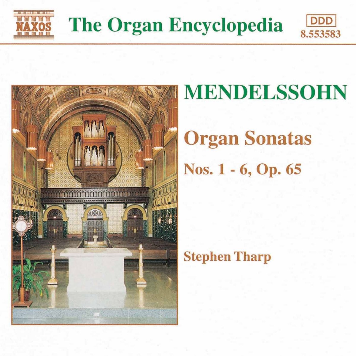 Mendelssohn Orgelsonate Tharp Classical