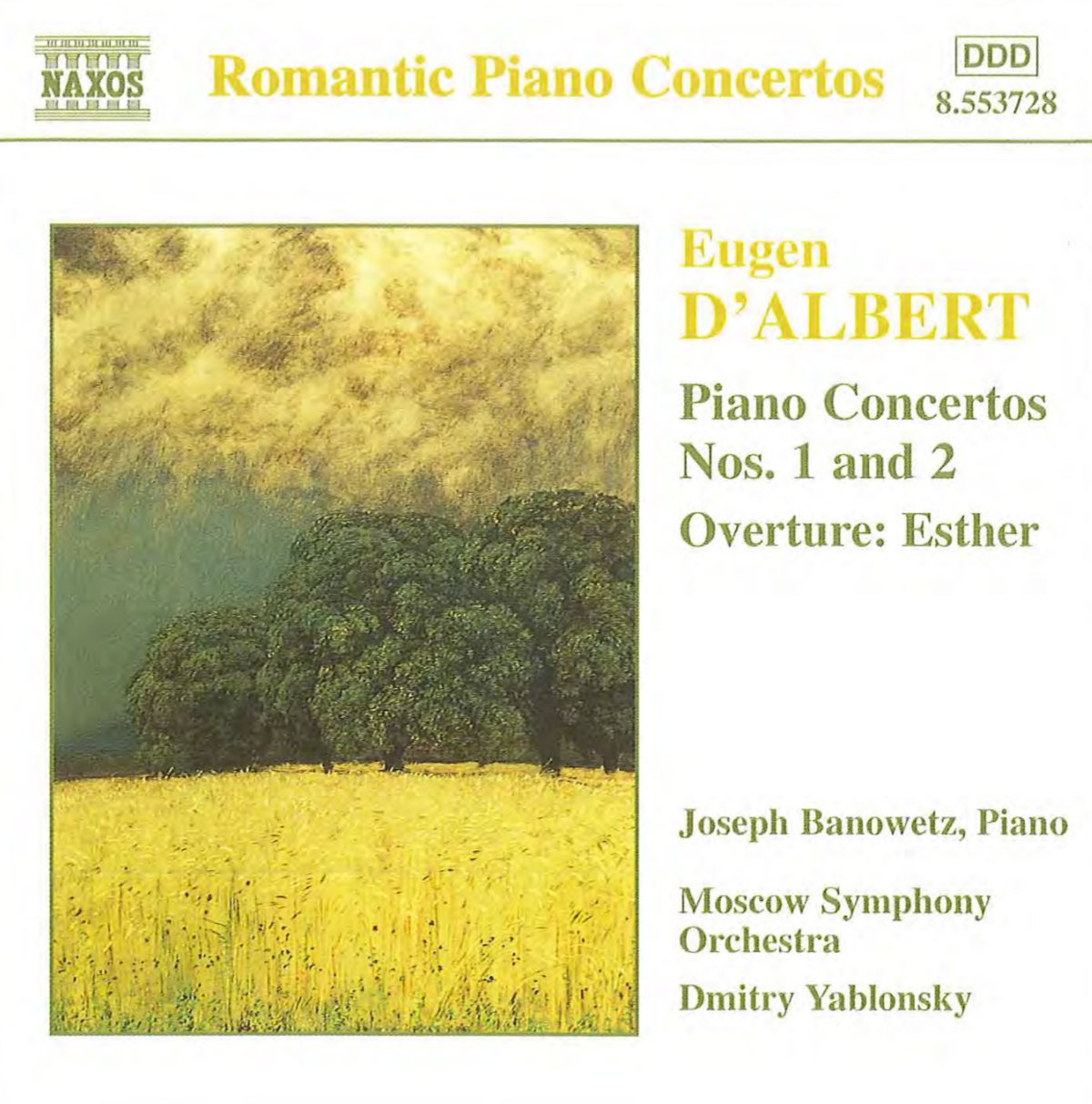 Eugen d'Albert - Klavierkonzerte 1 und 2 Classical