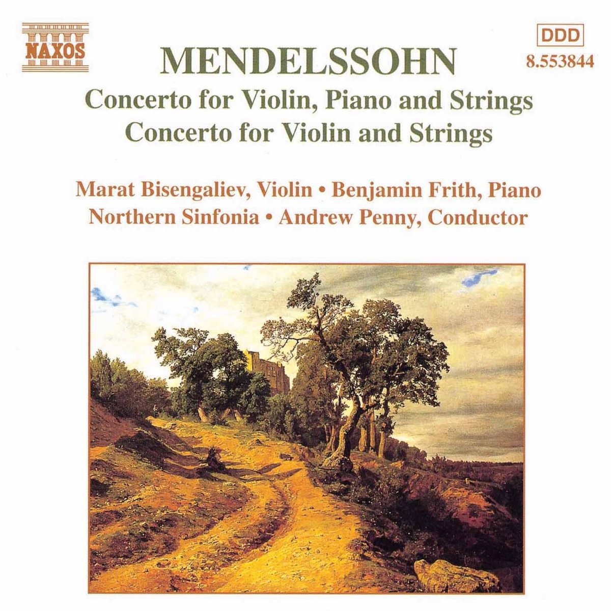 Mendelssohn Violinklavier und Streichkonzert P Classical
