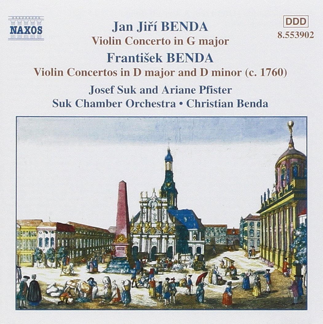 Violinkonzerte Von Jan und Franz Benda Vol. 1 Classical