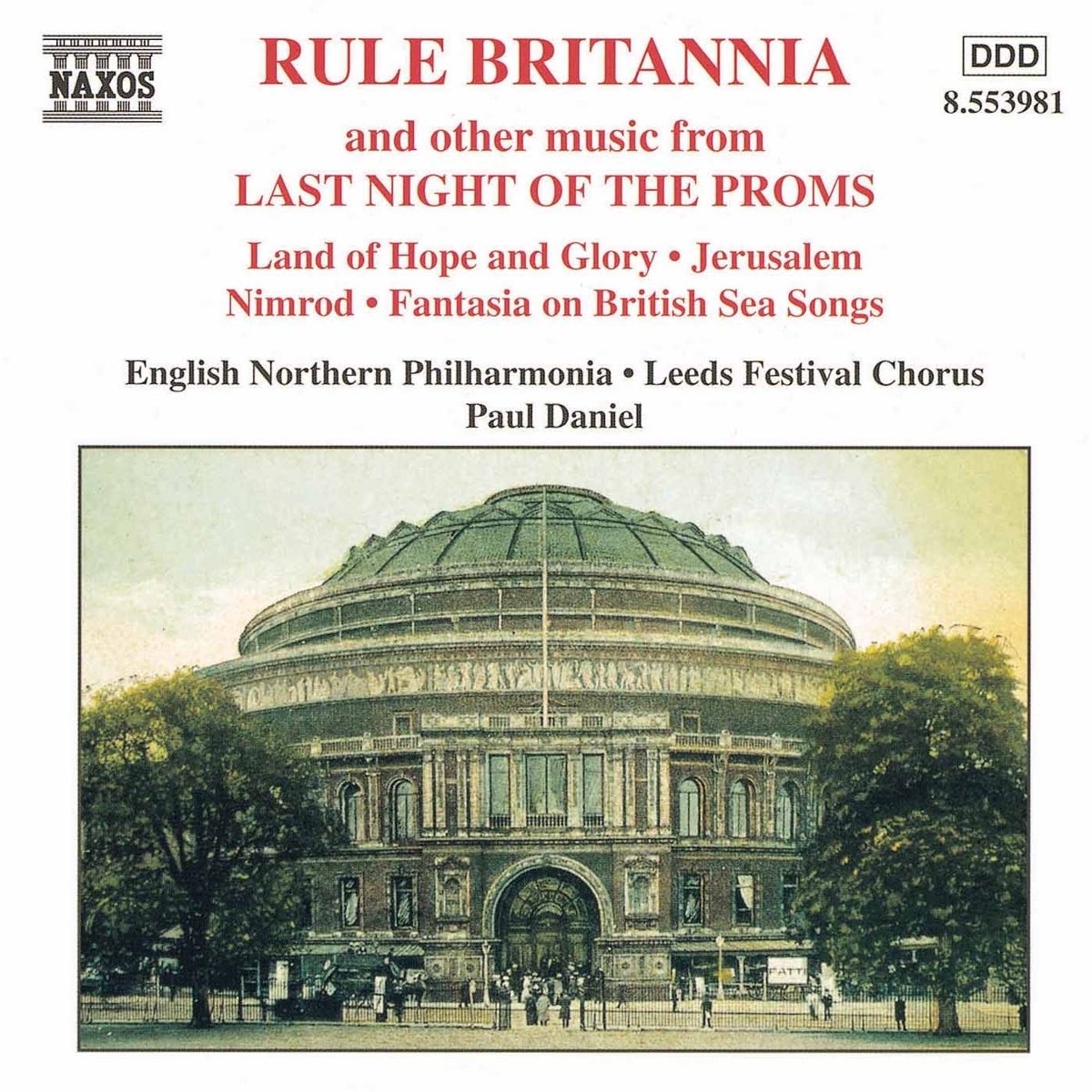 Rule Britannia and Other Music from Last Night of the Proms Classical