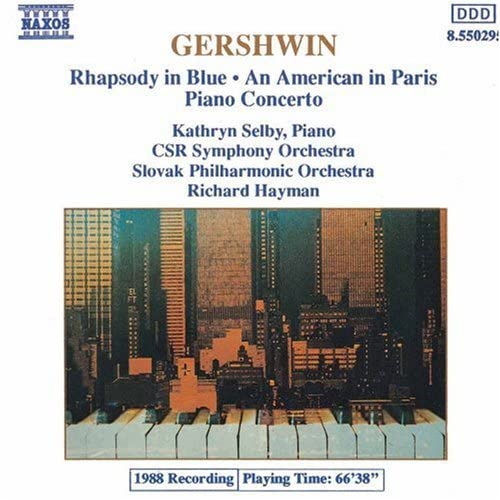 Rhapsody Blue/Amer Paris/Concerto Piano Classical