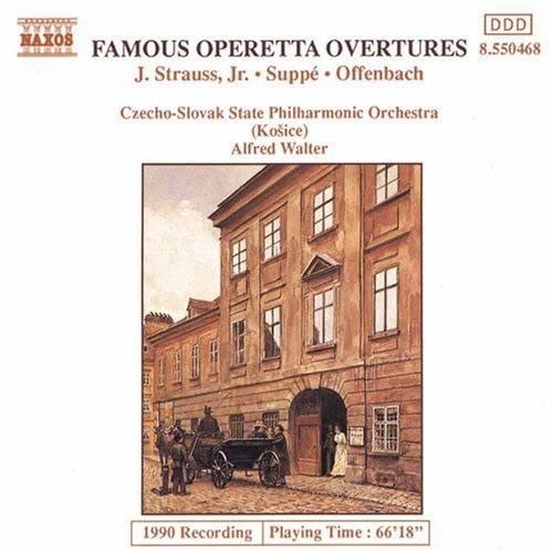 Famous Operetta Overtures Classical