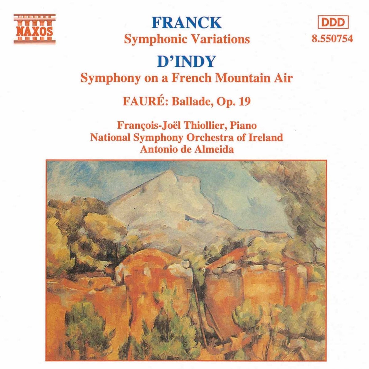 Franck / D' indy Sinfonie Variationen Alm Classical