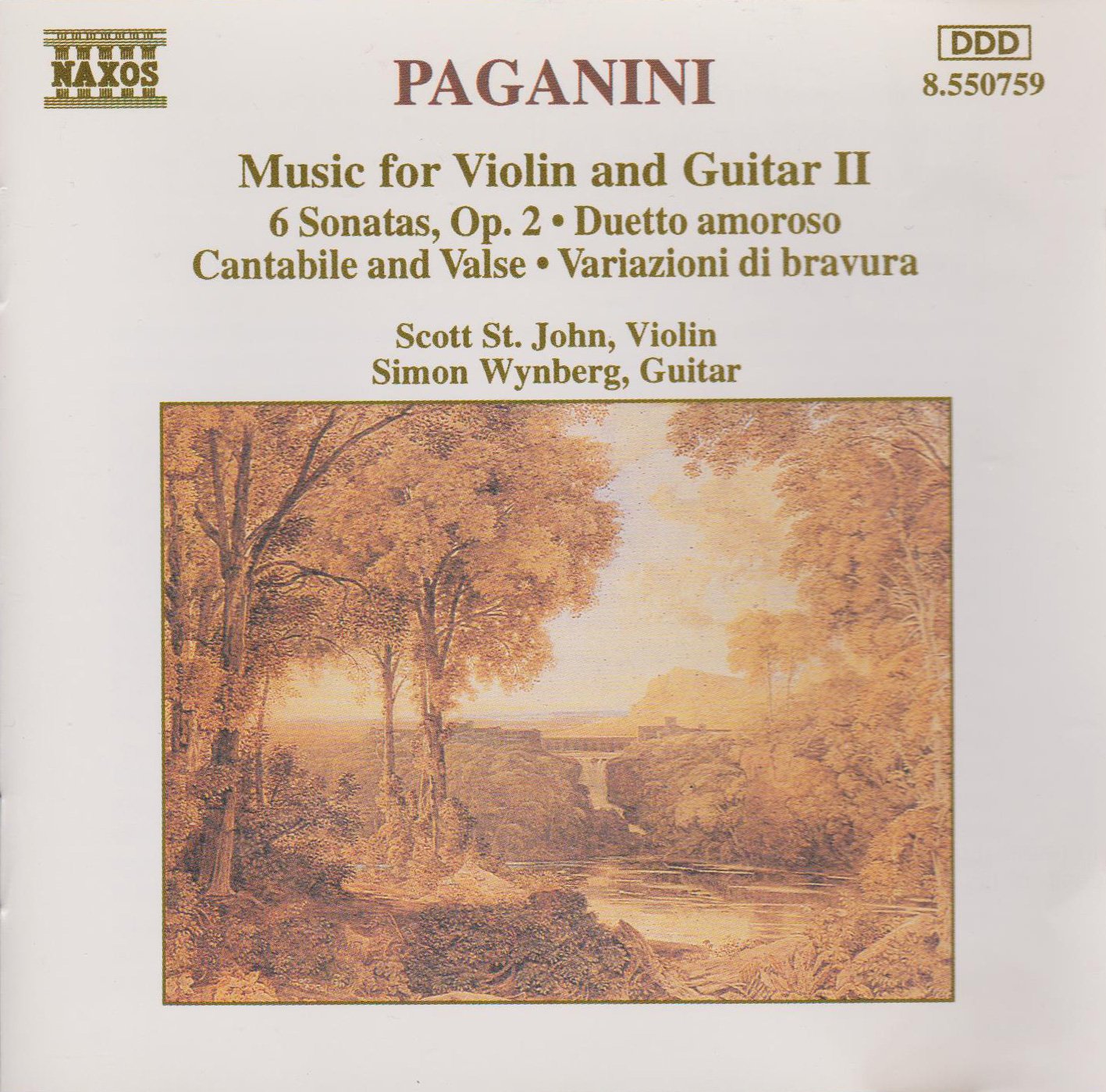 Werke für Violine und Gitarre Vol. 2 Classical
