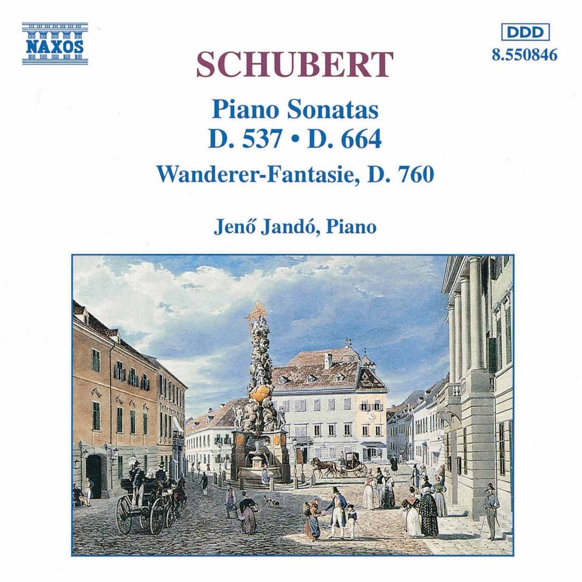 Schubert Klaviersonate und Fantasie Jando Classical