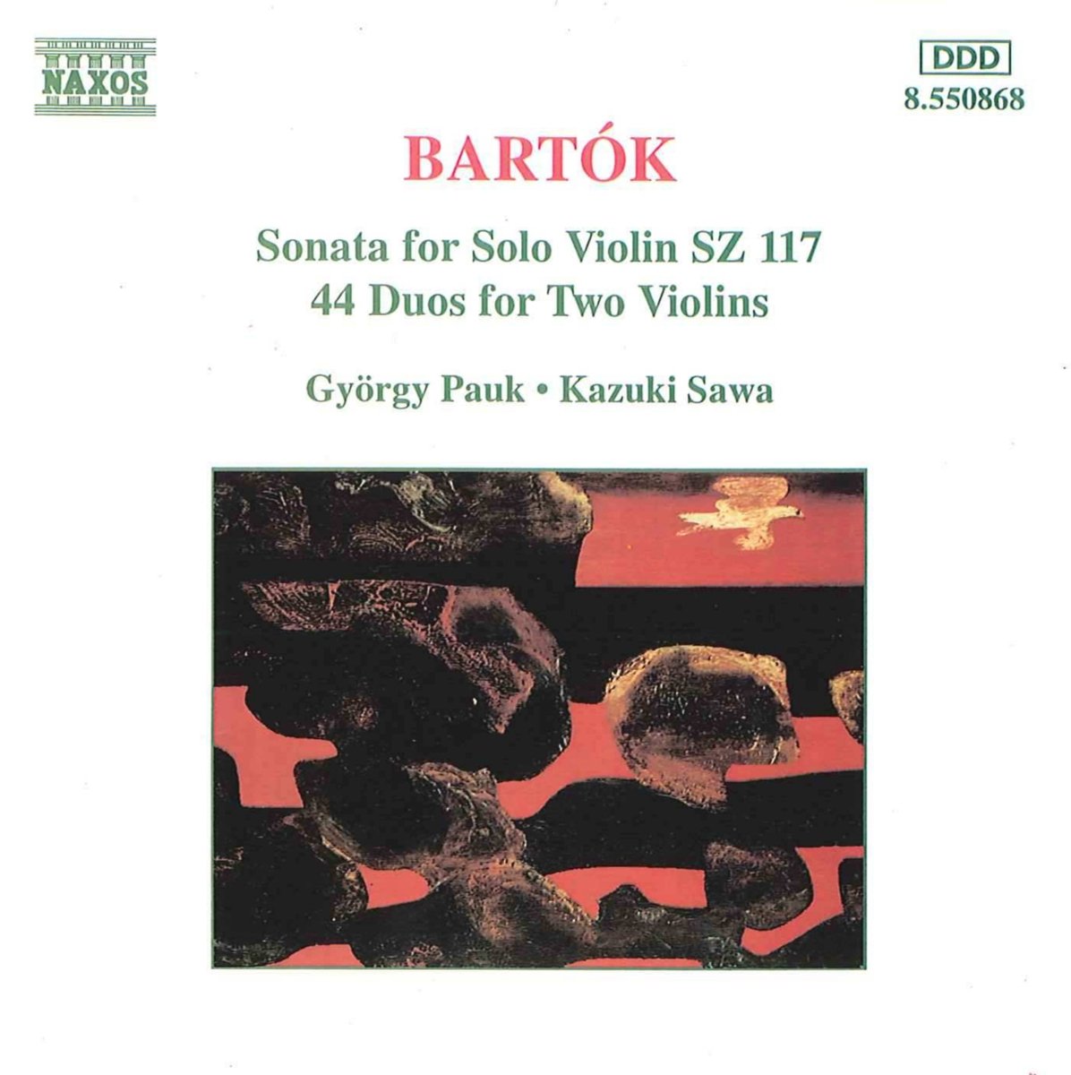 Bartok: Sonate für Violine solo / 44 Duos für 2 Violinen Classical