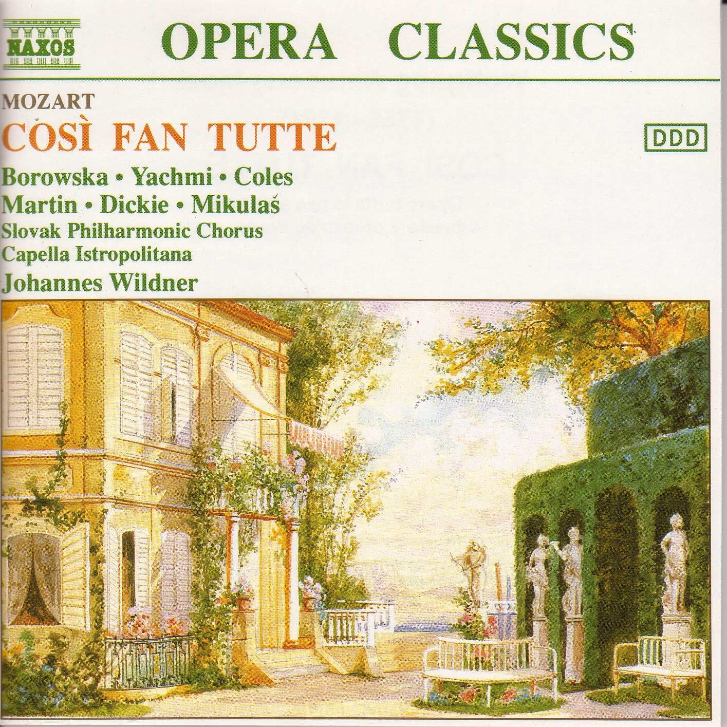 Naxos Cosi Fan Tutte-Complete Opera Classical