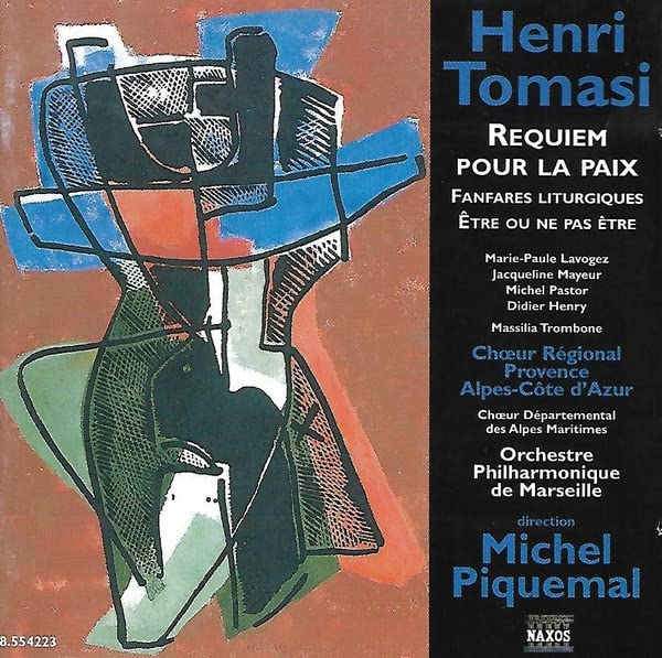 Tomasi;Requiem Pour La Paix cd