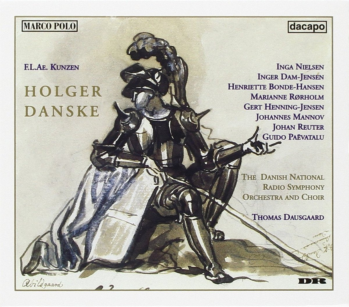 Kunzen: Holger Danske (Gesamtaufnahme) (dänisch) Classical