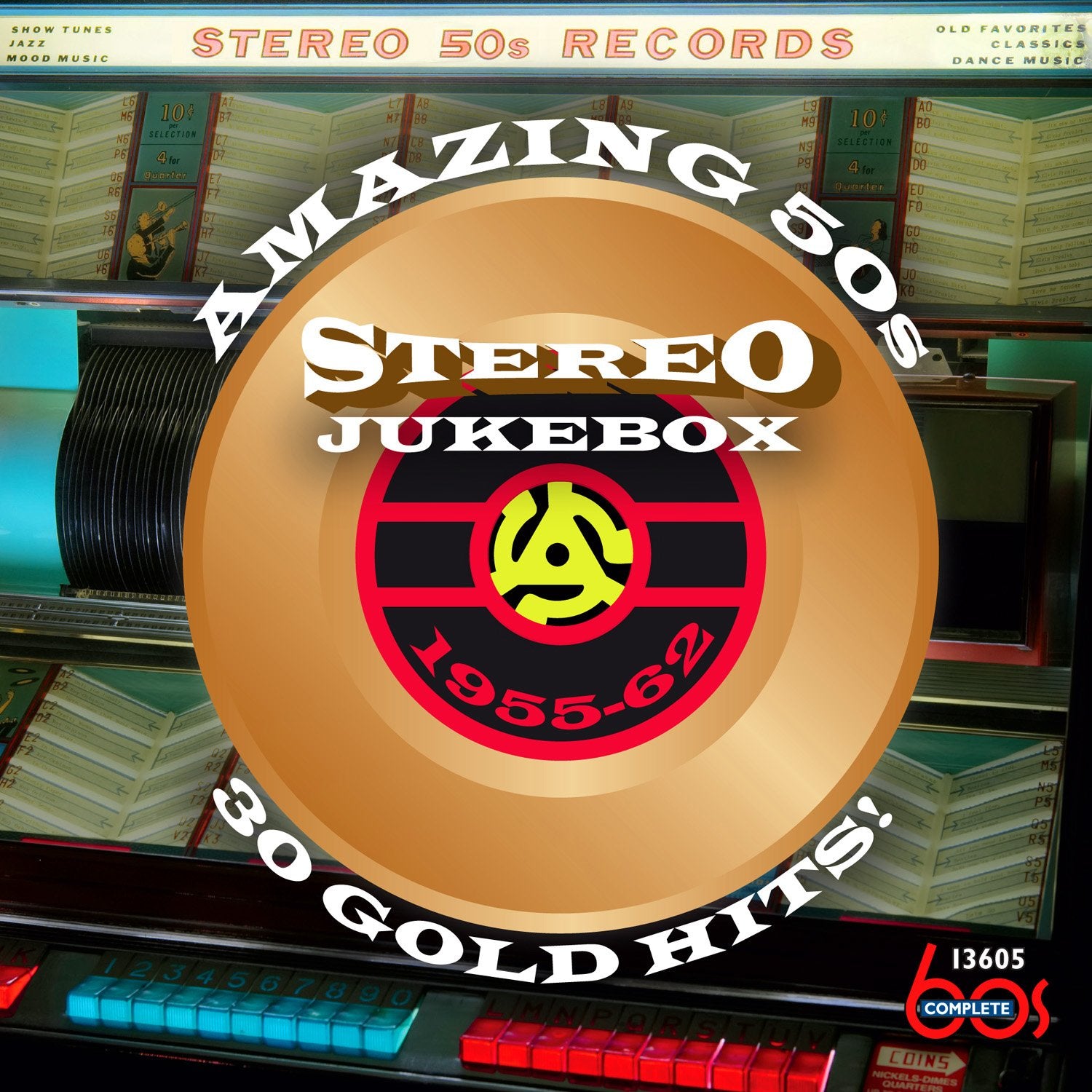 Amazing 50s Stereo Jukebox-30 Gold Hits! (CD) Pop