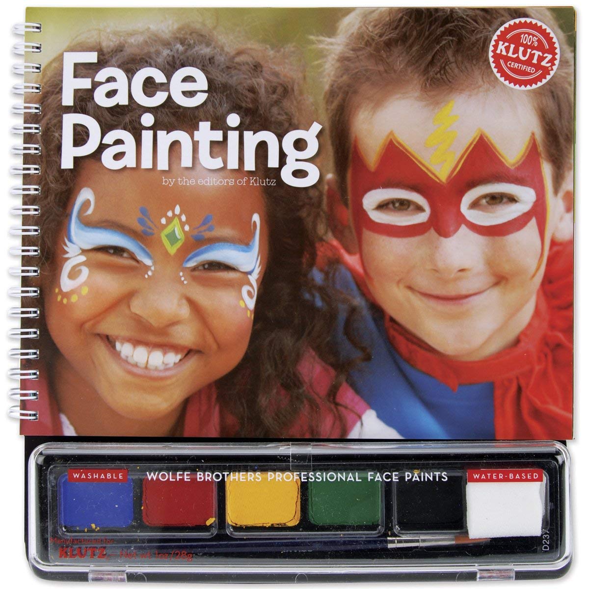Face Painting Book: Book and Paints Tiptoi & Games