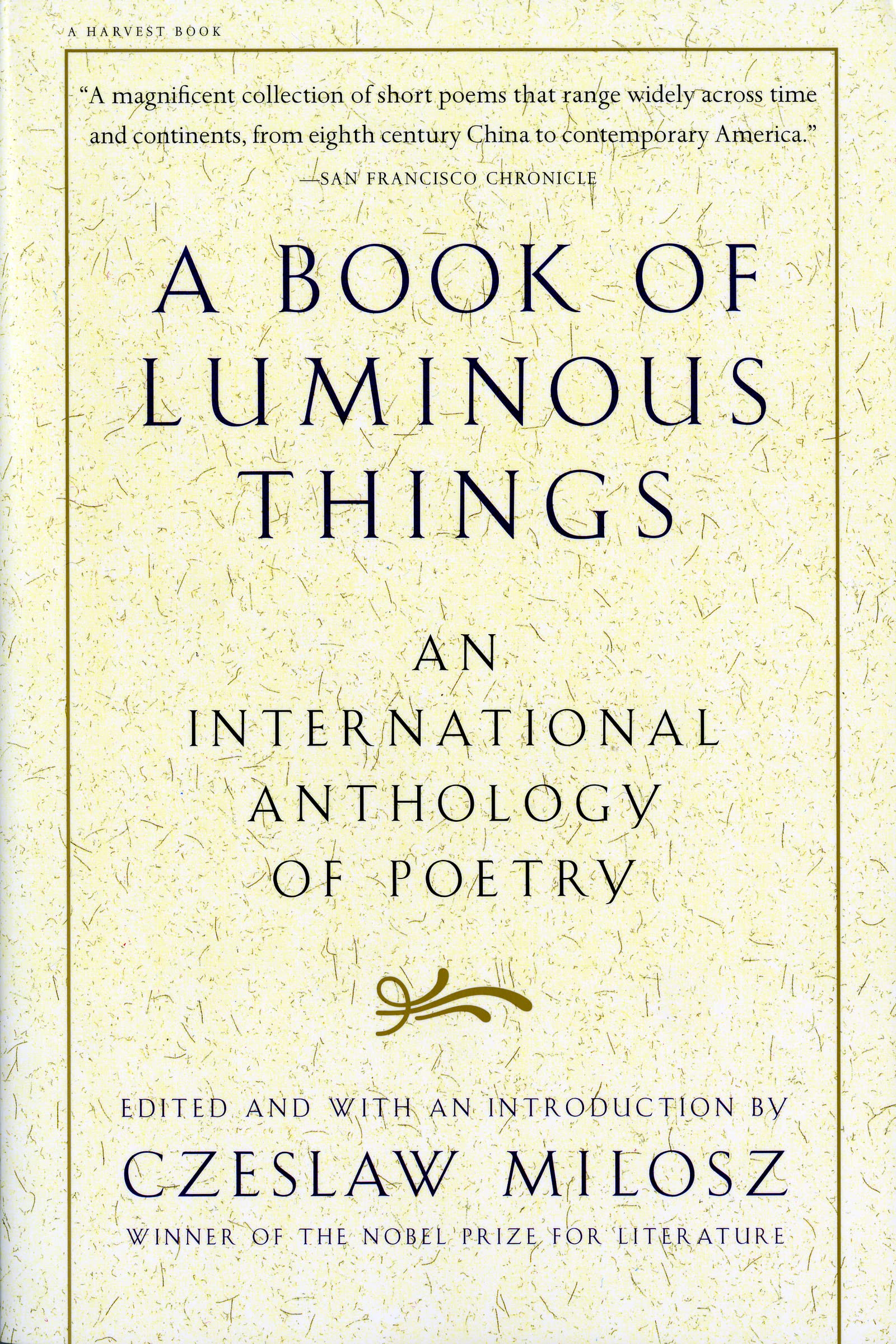 A Book of Luminous Things: An International Anthology of Poetry Contemporary literature