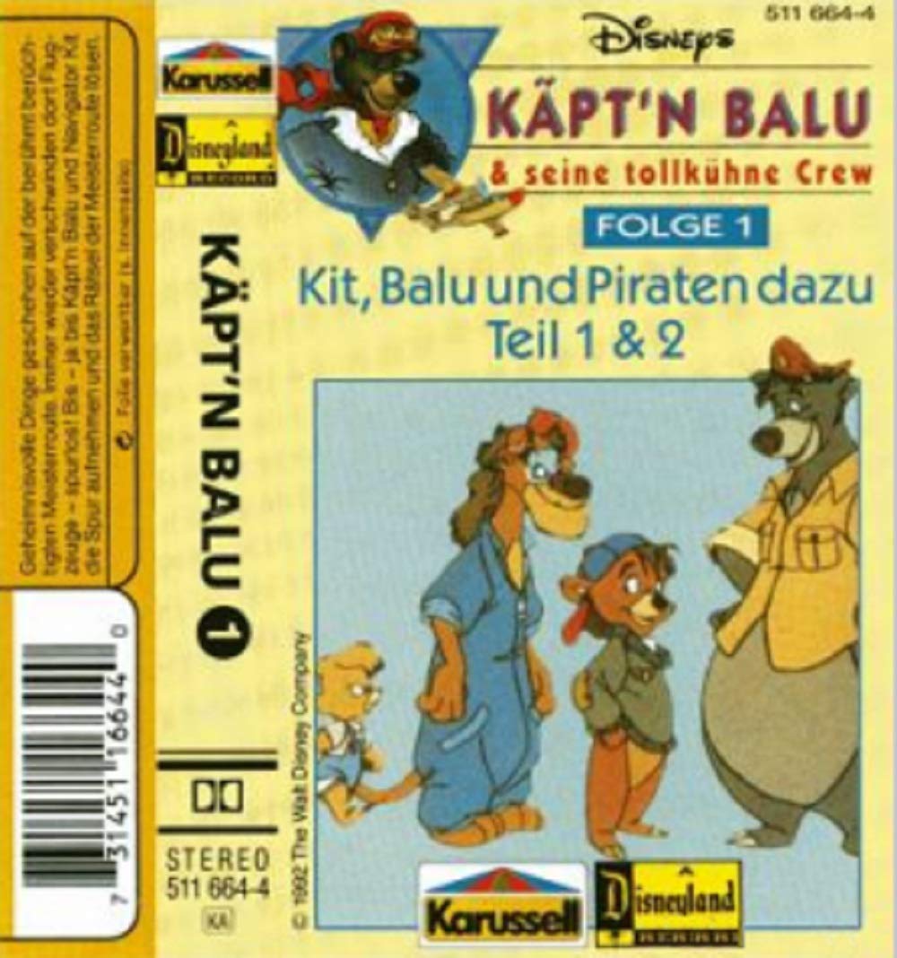 Käpt'n Balu & seine tollkühne Crew - Serie Folge 1 - Kit, Balu und Piraten dazu Teil 1+2 Children & Young People