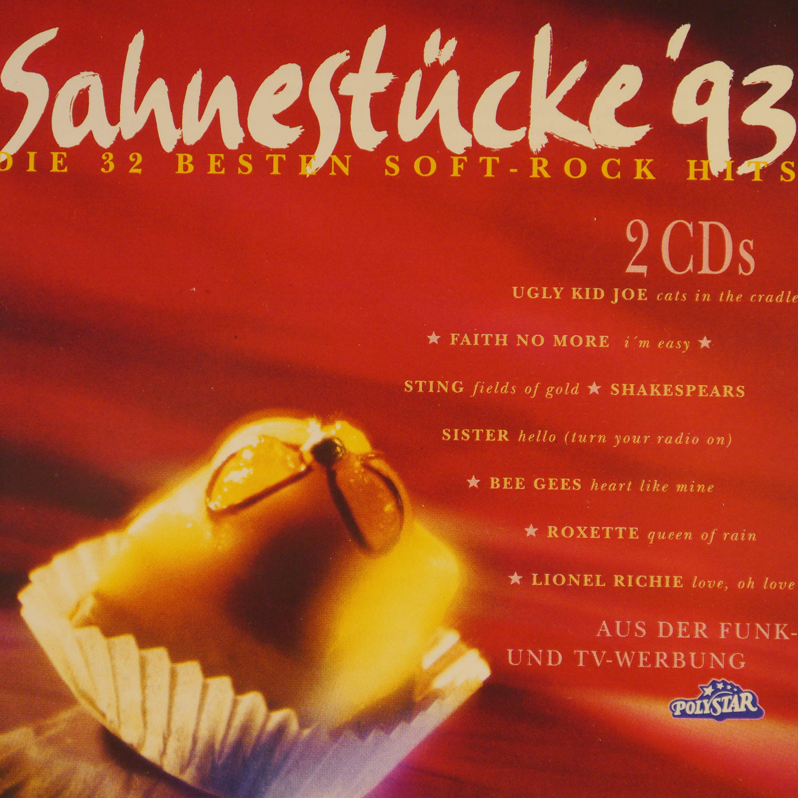Ugly Kid Joe, Faith no More, Sting, Bee Gees, Roxette.. Music