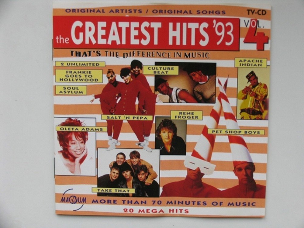 Product Image: The Greatest Hits 93 - Vol.4