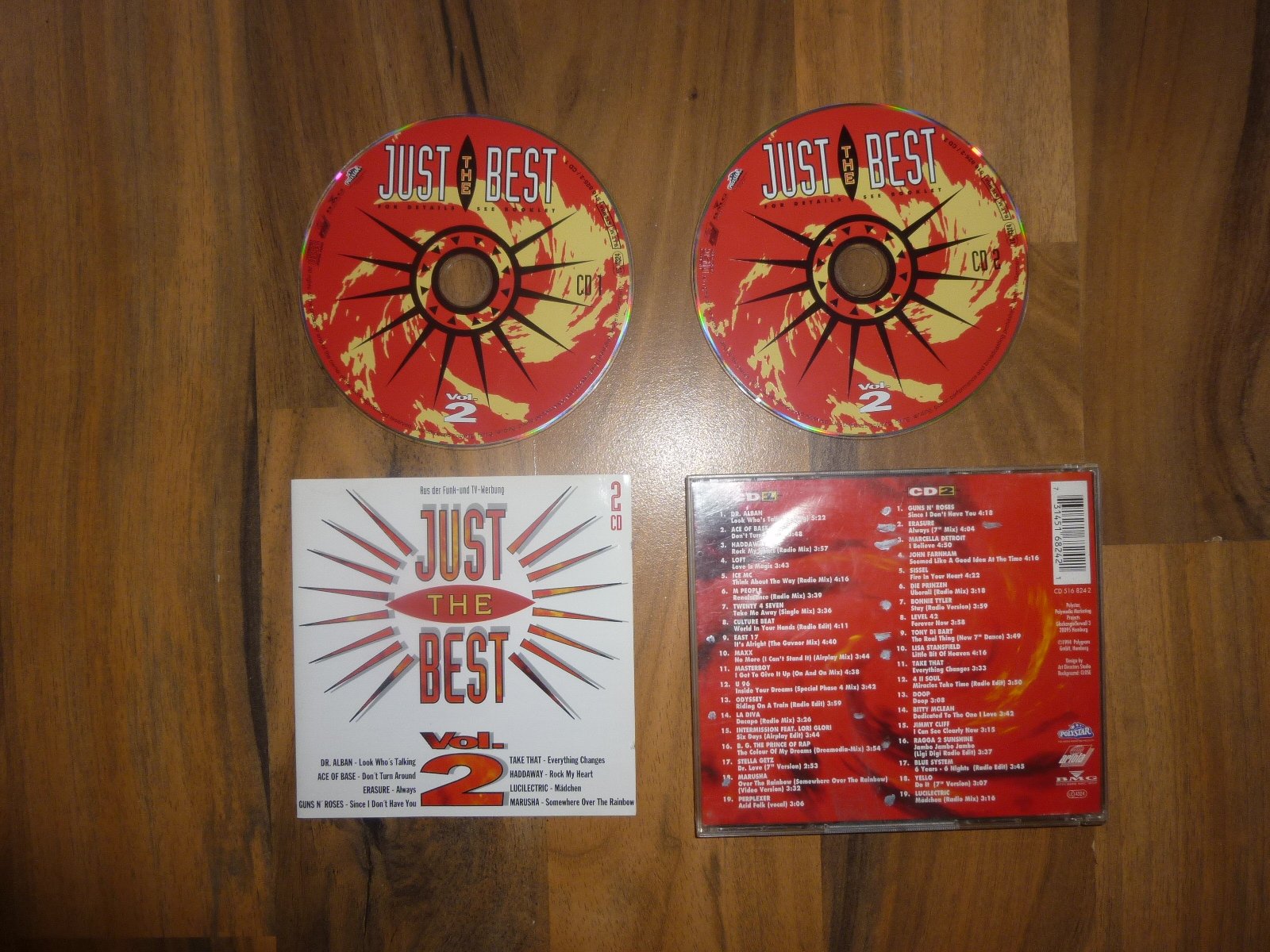 Just the Best 2 (1994) Music