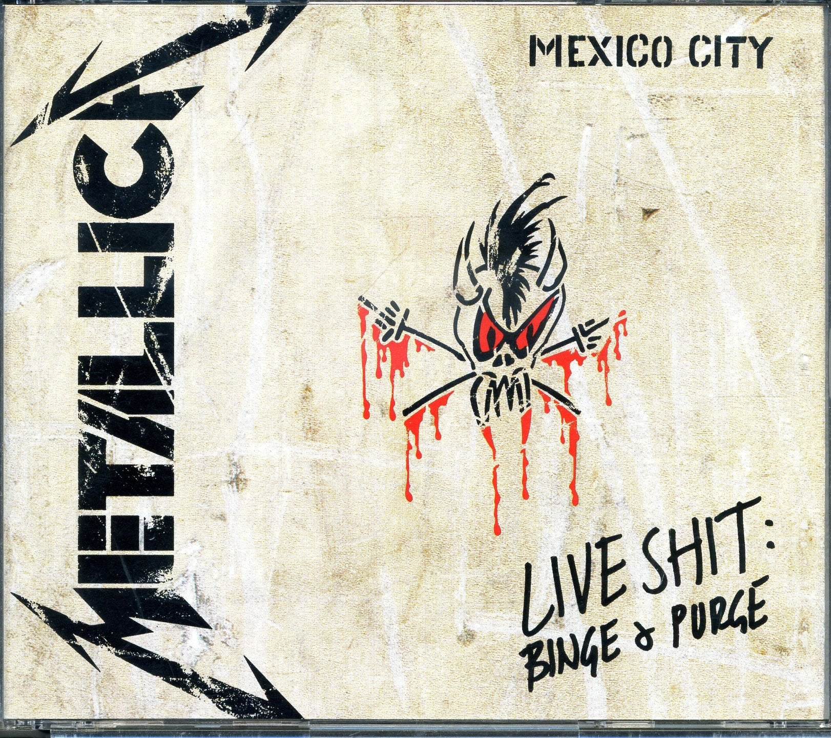 Live Shit: Binge & Purge (3VHS+2CD+Book+.) Metal & Hardrock